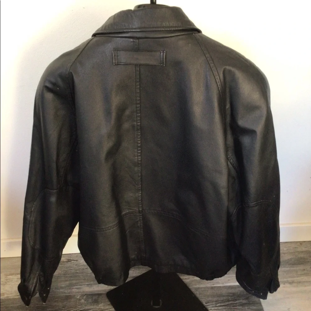 Walwin😎100% leather jacket men’s heavy 😎😎😎 - Picture 2 of 6